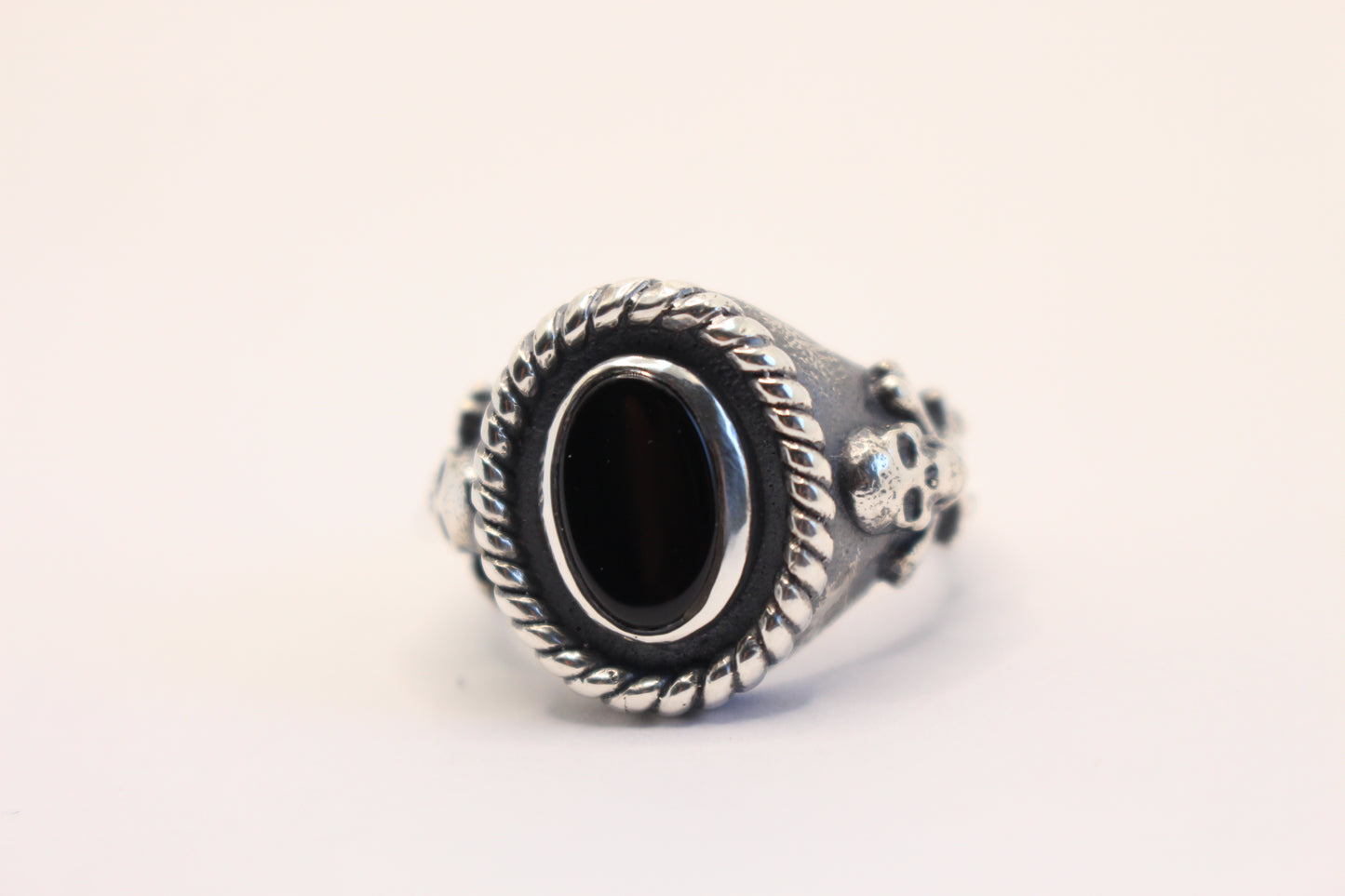 Sterling Silver and Onyx Ring Signet Ring