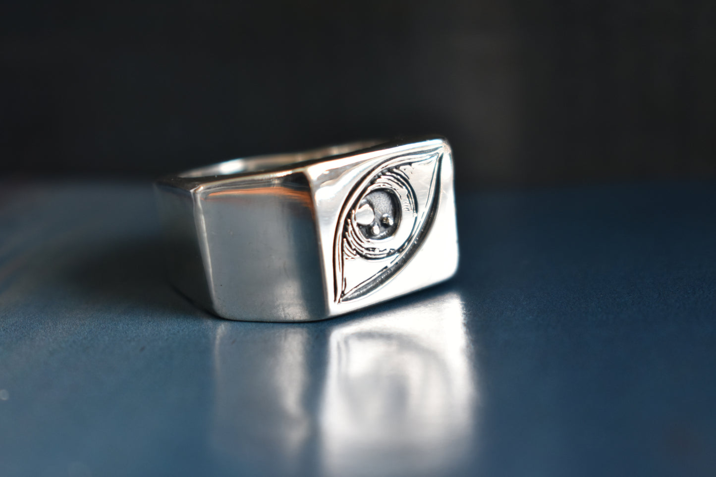 Sterling Silver  Eye Ring- Symbolic