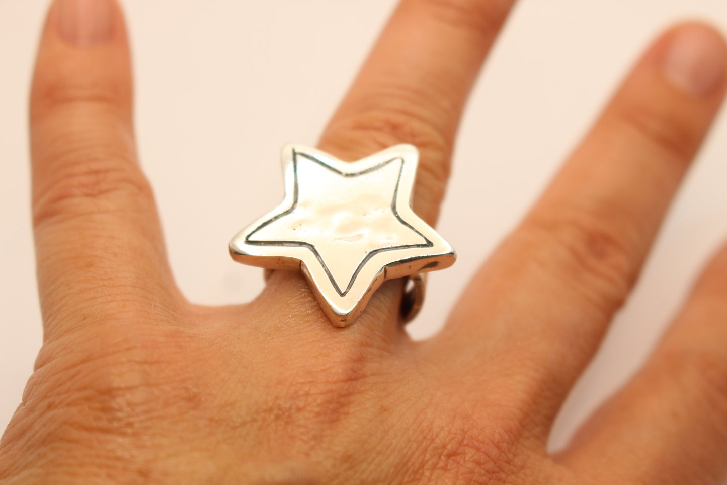 Sterling Silver five Pointed Star