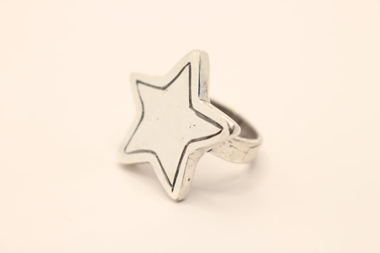 Sterling Silver five Pointed Star