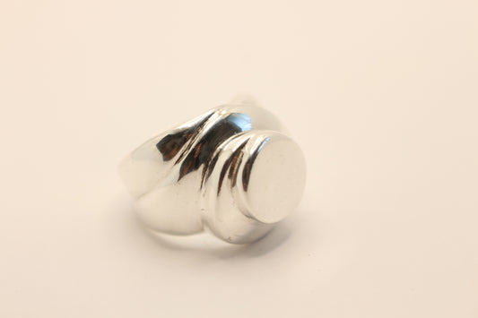 Sterling Silver Modernist Ring- Bold