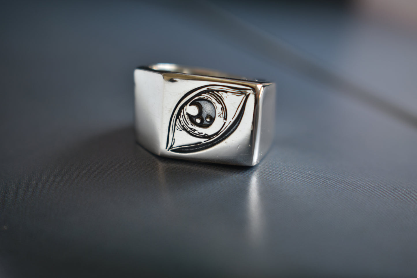 Sterling Silver  Eye Ring- Symbolic