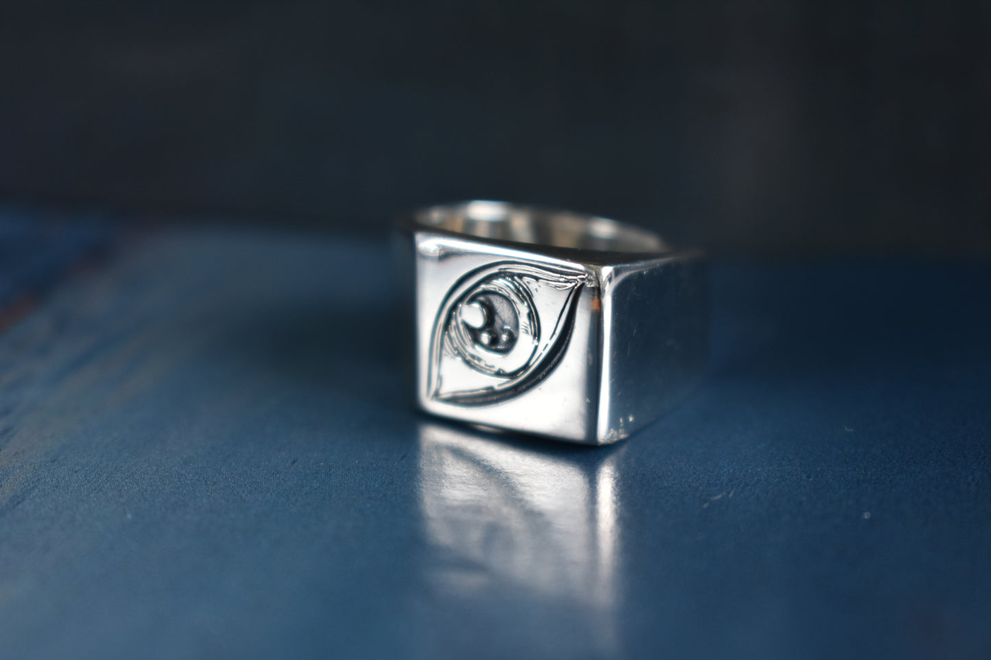 Sterling Silver  Eye Ring- Symbolic