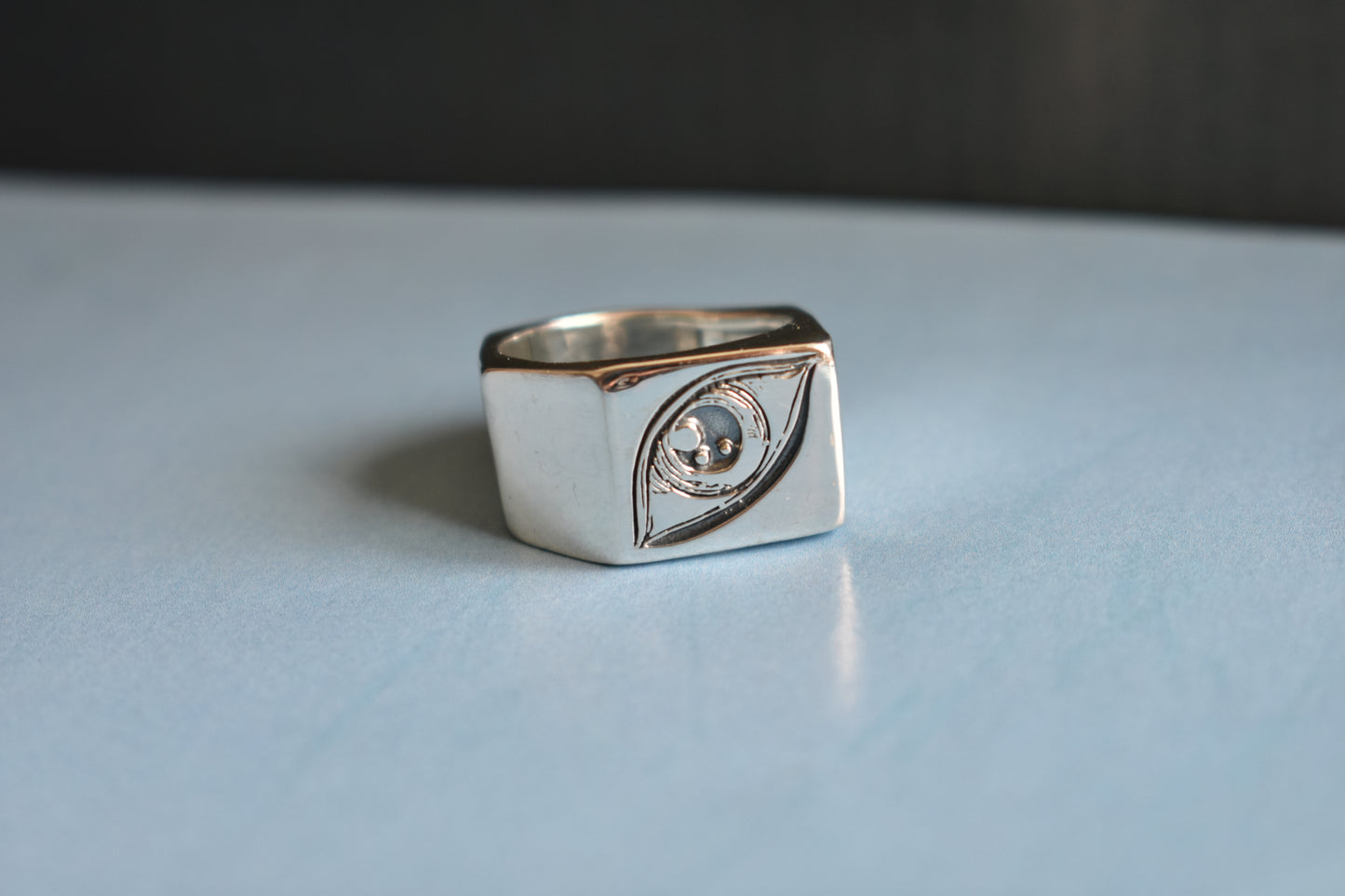 Sterling Silver  Eye Ring- Symbolic