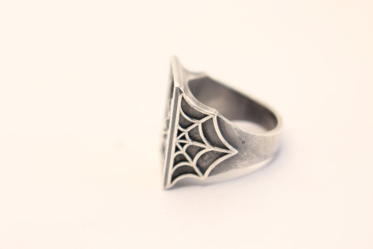 Sterling Silver Black Widow Spider Ring -Made in Los Angeles