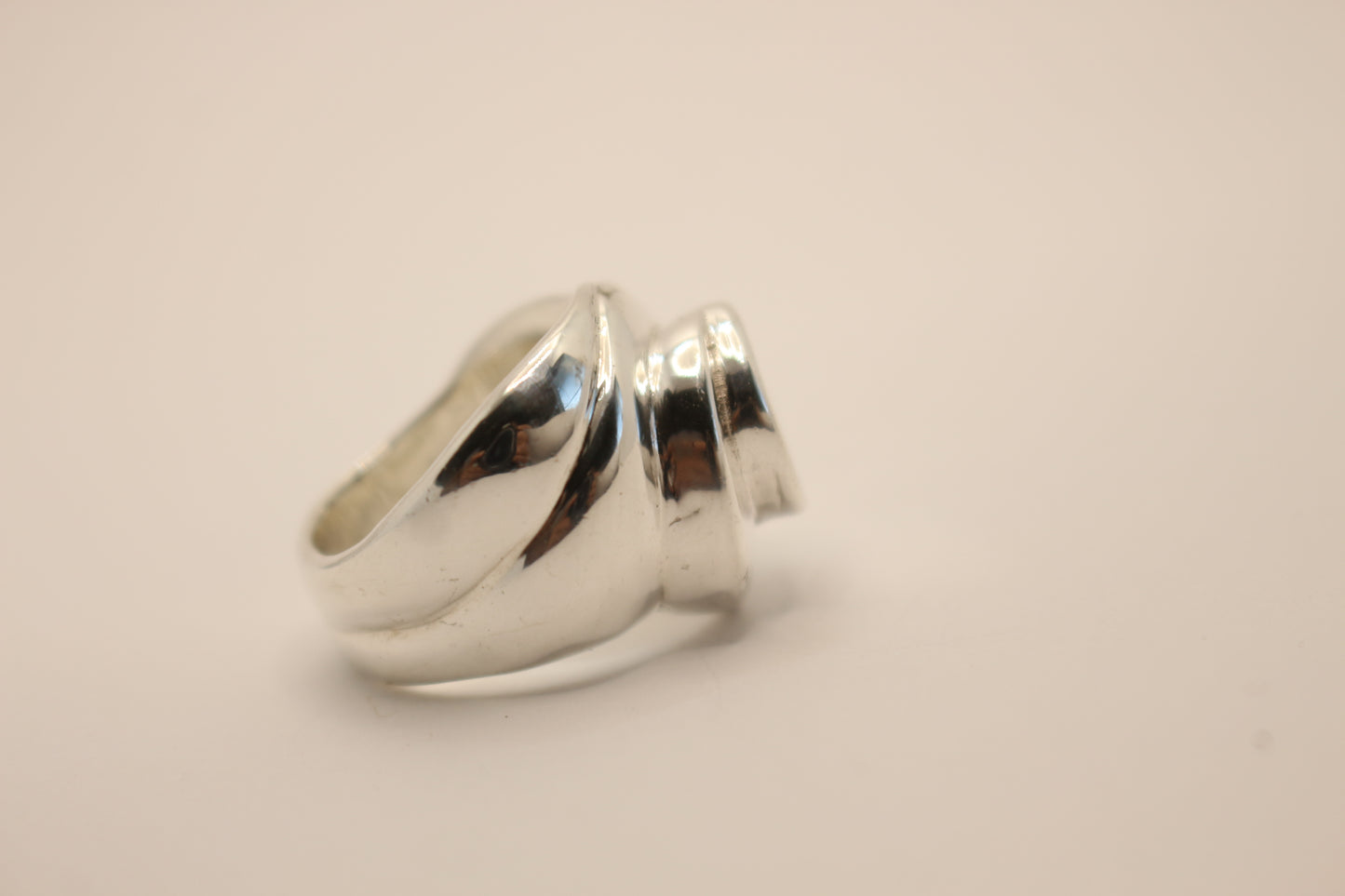 Sterling Silver Modernist Ring- Bold