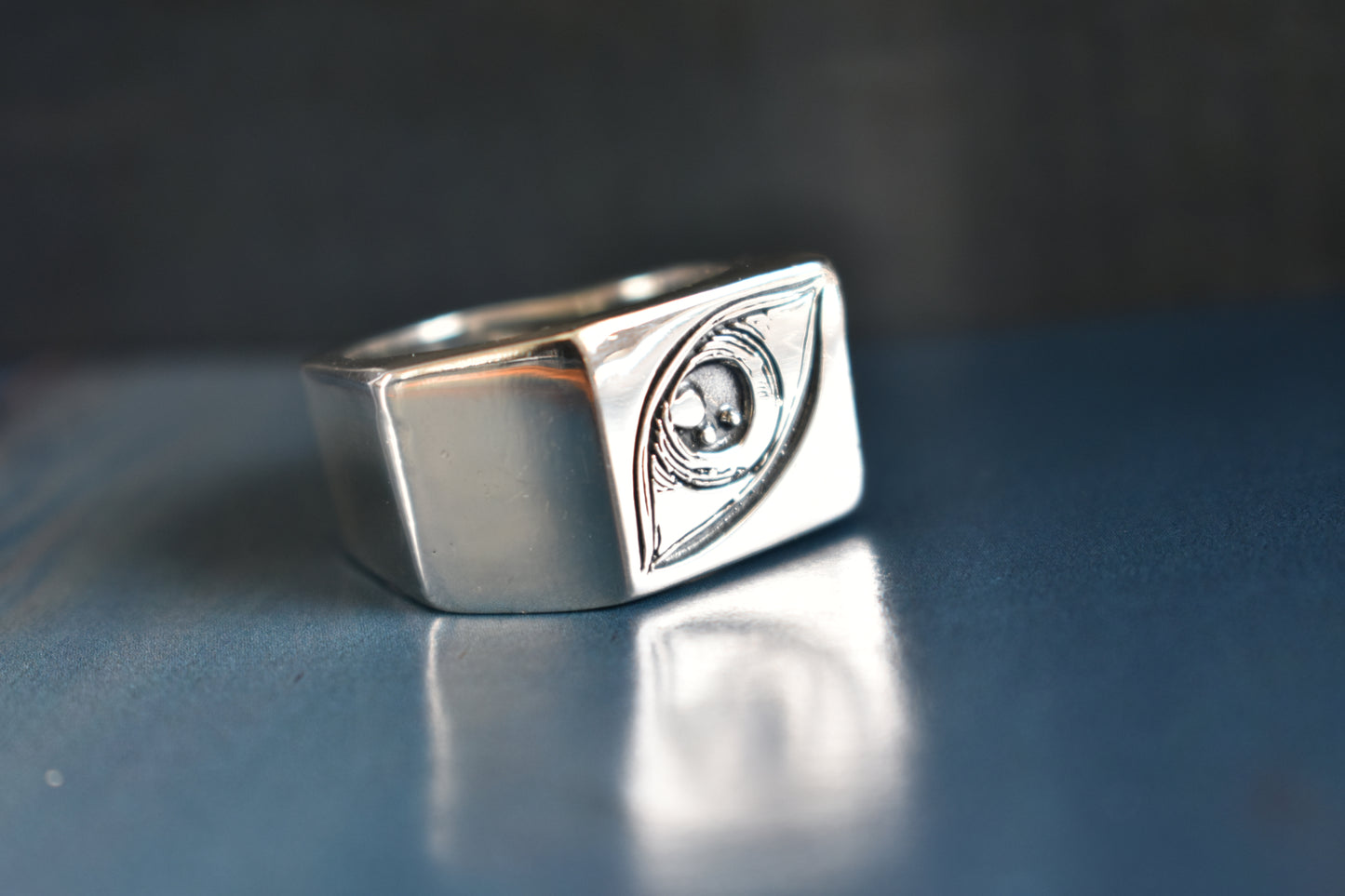 Sterling Silver  Eye Ring- Symbolic