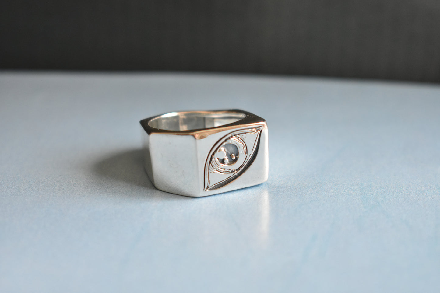 Sterling Silver  Eye Ring- Symbolic