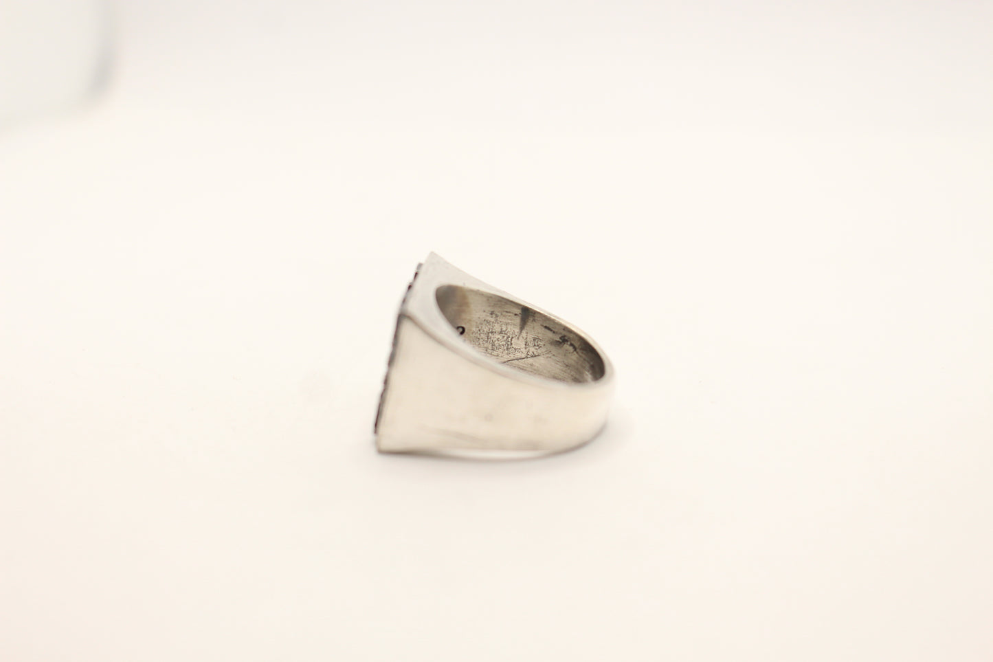 Sterling Silver Signet Ring -Say Gay- solid